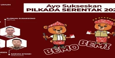 KPU Provinsi Bengkulu Ajak Masyarakat Sukseskan Pilkada Serentak 2024