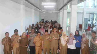 Dinas Perpustakaan dan Kearsipan Bengkulu Tengah Gelar Bimtek Membaca Nyaring