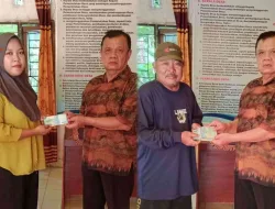 Desa Talang Tengah 1 Salurkan BLT Dana Desa Triwulan Pertama Tahun 2025