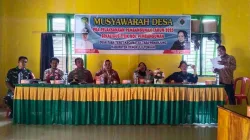 Musyawarah Desa Pra-Pelaksanaan Kegiatan Pembangunan Tahun 2025 Digelar di Taba Teret