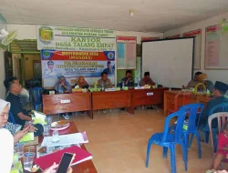 Musdes dan Titik Nol Pembangunan Desa Talang Empat Berjalan Lancar