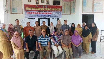 Pembentukan Kopdes Merah Putih Semidang Berjalan Lancar