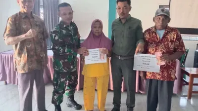 Pemerintah Desa Padang Tambak Salurkan BLT Dana Desa 2025 kepada 29 KPM