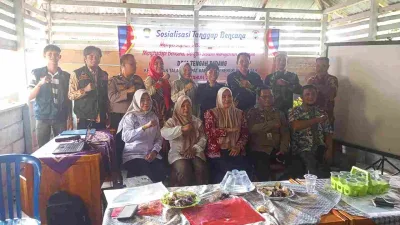 Tingkatkan Kesiapsiagaan, Desa Tengah Padang Gelar Sosialisasi Bencana