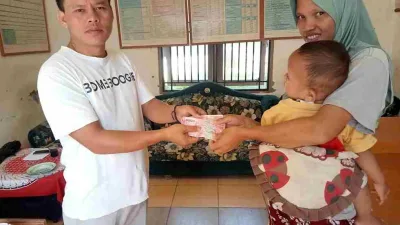 Desa Pungguk Jaya Salurkan BLT DD 6 Bulan Sekaligus untuk 16 KPM