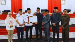 Paripurna Nota Kesepakatan KUPA dan P-PPAS 2025 di Bengkulu Tengah