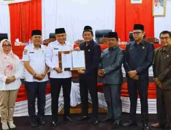 Paripurna Nota Kesepakatan KUPA dan P-PPAS 2025 di Bengkulu Tengah