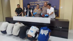 Enam Pelajar Diamankan Polres Bengkulu Tengah, Diduga Hendak Tawuran