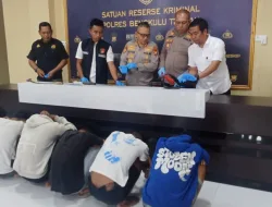 Enam Pelajar Diamankan Polres Bengkulu Tengah, Diduga Hendak Tawuran
