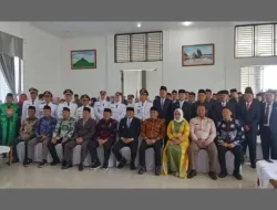 Pemerintah Kabupaten Bengkulu Tengah Lantik 63 Pejabat Eselon III