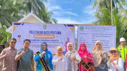 Peletakan Batu Pertama TK Negeri Dharma Wanita dan Sayang Bunda